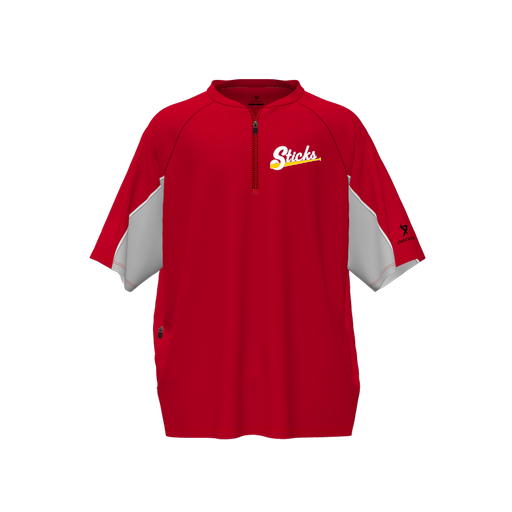 [CUS-DFW-WIND-PER-SSL-RED-YS-LOGO3] Wind Jacket (Youth S, Red, Logo 3)