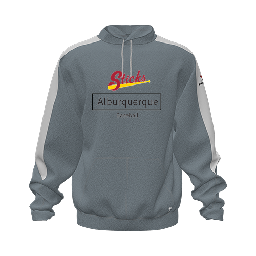 [CUS-DFW-HOOD-FLC-LSL-GRY-YXS-LOGO2] Hoodie (Youth XS, Gray, Logo 2)