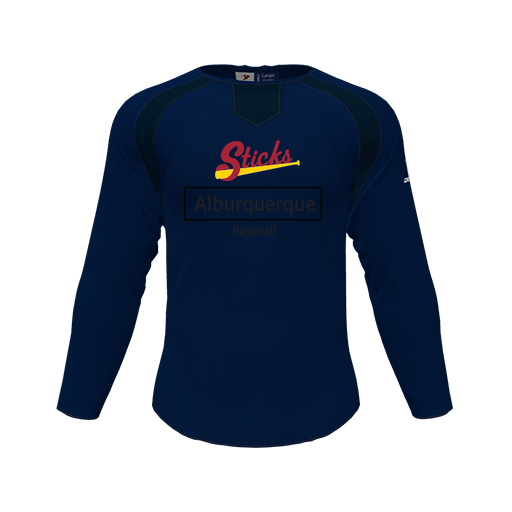 [CUS-DFW-PULL-FLC-CNK-LSL-NVY-YS-LOGO2] Pullover (Youth S, Navy, Logo 2)