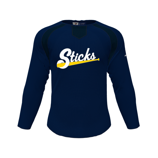 [CUS-DFW-PULL-FLC-CNK-LSL-NVY-YS-LOGO3] Pullover (Youth S, Navy, Logo 3)