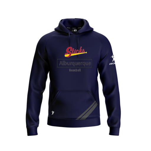 [FOLHSMNV-YXS-LOGO2] Decker Summit Hoodie (Youth XS, Navy, Logo 2)