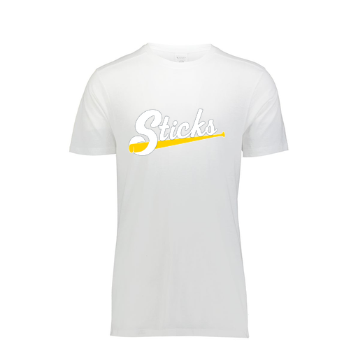 [FTSCUBWH-YS-LOGO3] Decker Youth Tri-Blend T-Shirt - Short Sleeve (Youth S, White, Logo 3)