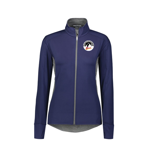 [371263.H71.S-LOGO1] Girls FreeForm Jacket (Female Youth S, Navy, Logo 1)