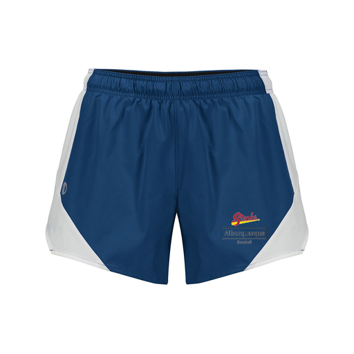 [229489.H03.S-LOGO2] Girls Olympus Shorts (Female Youth S, Navy, Logo 2)