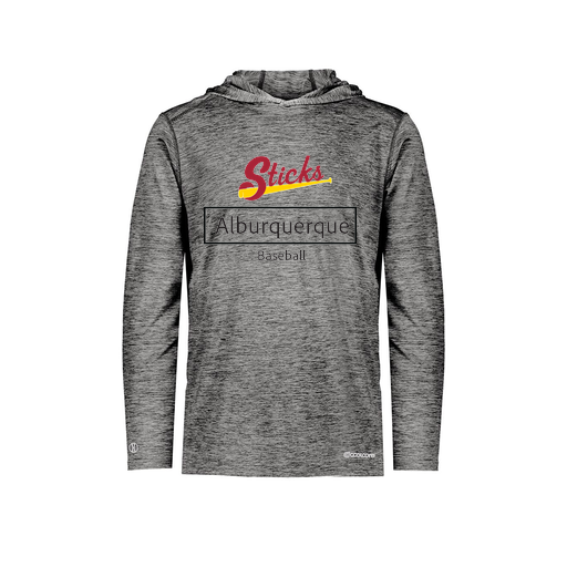 [FOLHCGBK-AS-LOGO2] Decker Men's Charge Hoodie (Adult S, Black, Logo 2)