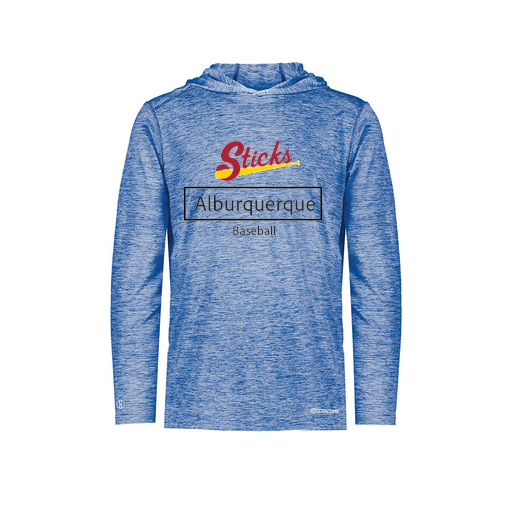 [FOLHCGRY-AS-LOGO2] Decker Men's Charge Hoodie (Adult S, Royal, Logo 2)