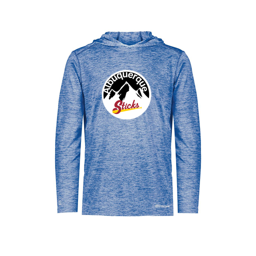 [FOLHCGRY-YS-LOGO1] Decker Youth Charge Hoodie (Youth S, Royal, Logo 1)