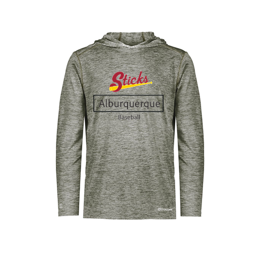 [FOLHCGGY-YS-LOGO2] Decker Youth Charge Hoodie (Youth S, Gray, Logo 2)