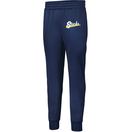 [5566.065.XS-LOGO3] Men's PERFORMANCE FLEECE JOGGER (Adult XS, Navy, Logo 3)